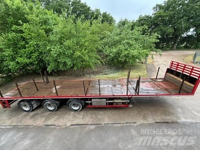Broshuis 3 AOU 48 Flatbed/Dropside semi-trailers