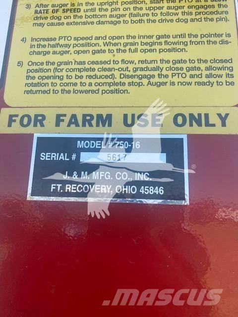 J&M 750-16 Grain / Silage Trailers
