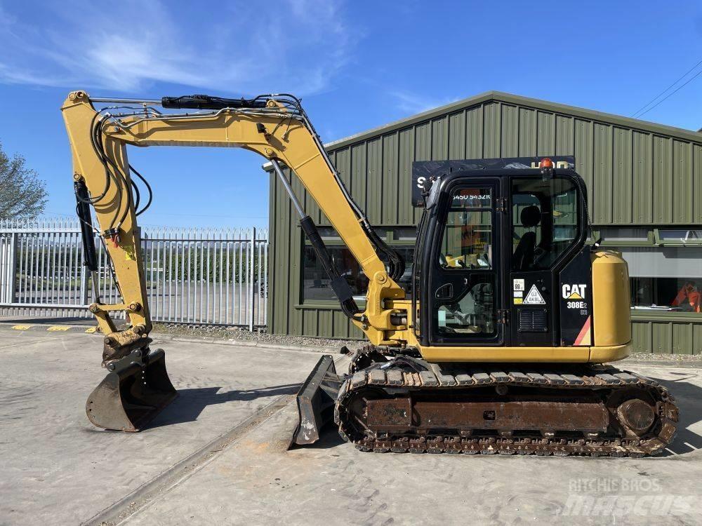 CAT 308 E 2 CR Midi excavators  7t - 12t