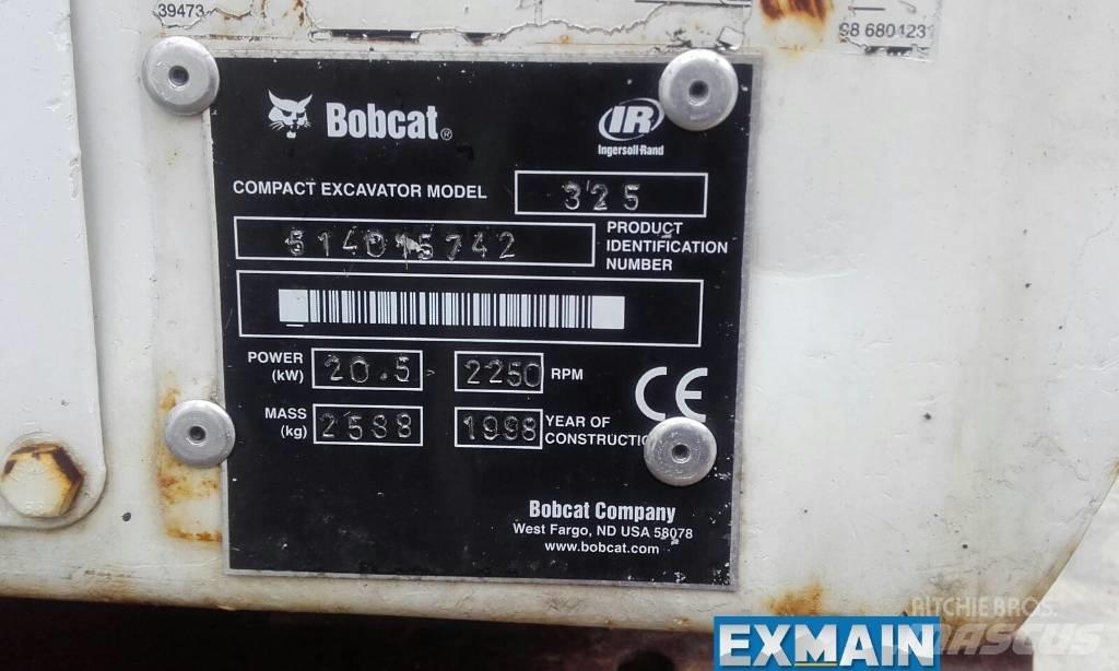 Bobcat X 325 Mini excavators < 7t (Mini diggers)