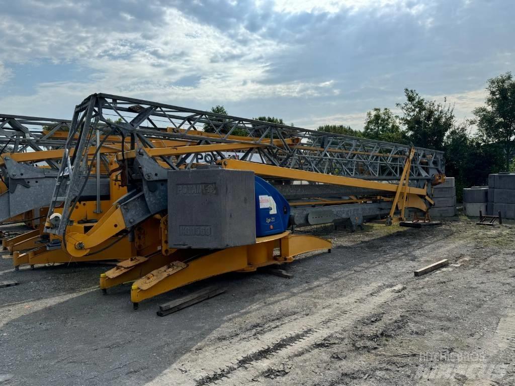 Potain IGO 21 Self erecting cranes