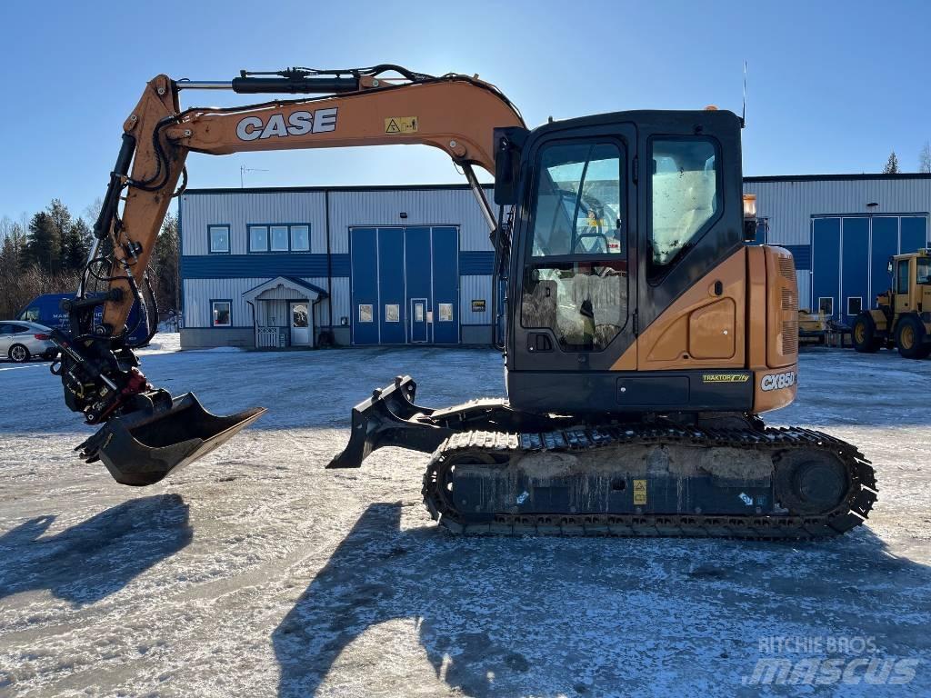 CASE CX 85 D SR Midi excavators  7t - 12t
