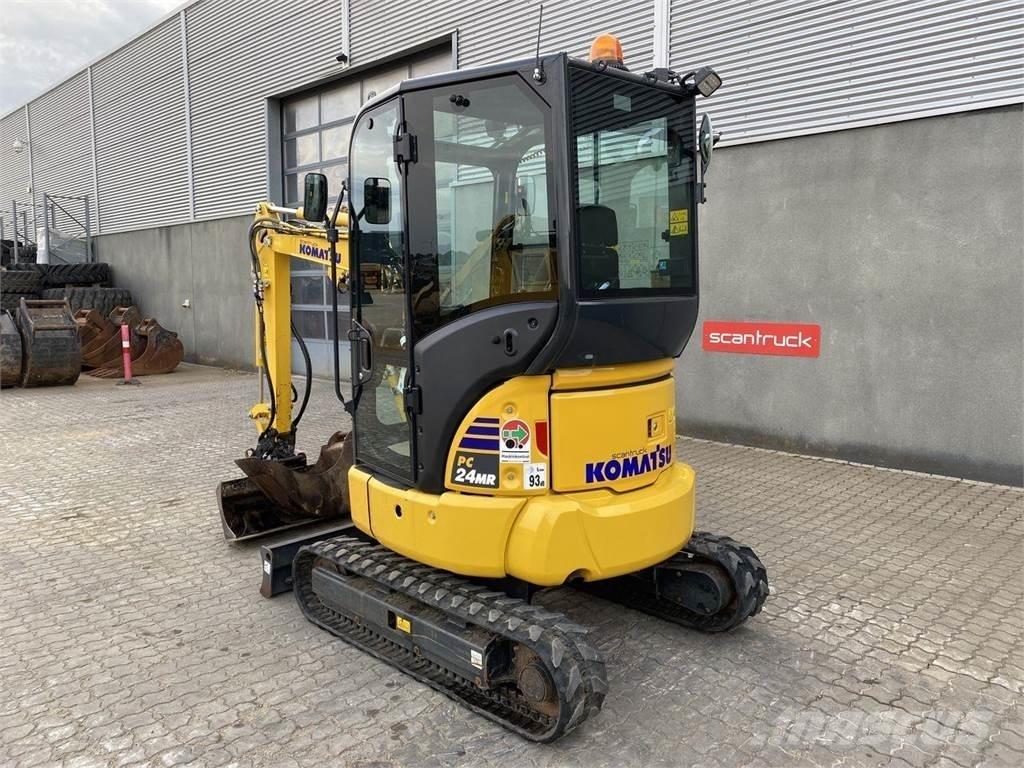 Komatsu PC24MR-5 Wheeled excavators