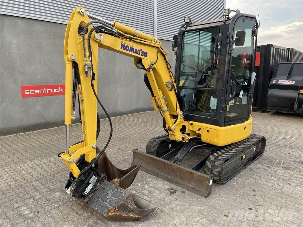 Komatsu PC24MR-5 Wheeled excavators