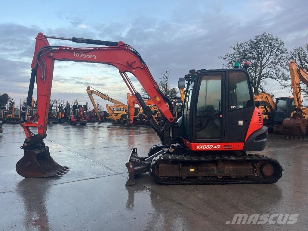 Kubota KX 080-4 Midi excavators  7t - 12t