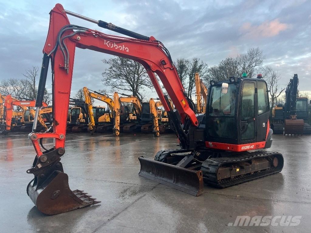 Kubota KX 080-4 Midi excavators  7t - 12t