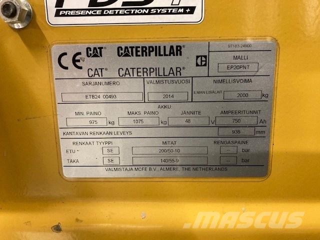 CAT EP20PNT Electric forklift trucks