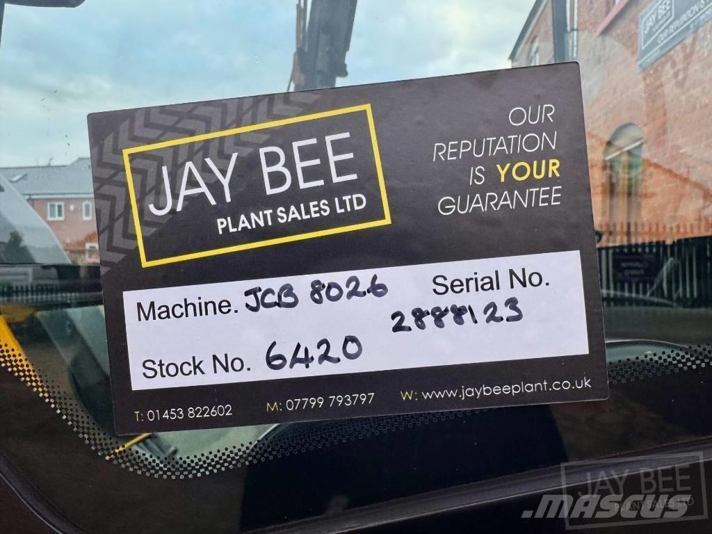 JCB 8026 CTS Mini excavators < 7t (Mini diggers)