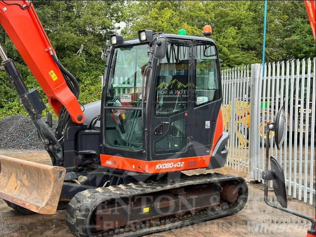 Kubota KX 080-4 Midi excavators  7t - 12t