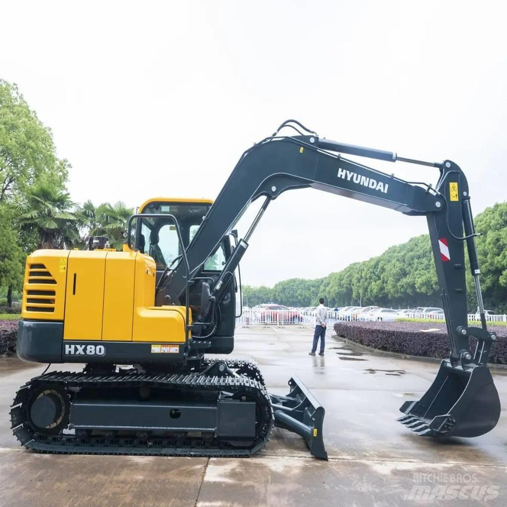 Hyundai HX80 Midi excavators  7t - 12t