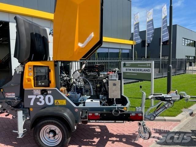 Putzmeister P 730 TD Concrete pump trucks