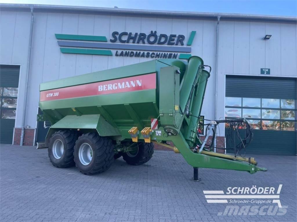 Bergmann GTW 300 Grain / Silage Trailers
