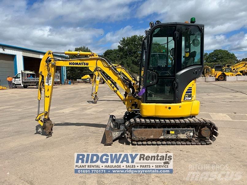 Komatsu PC 26 MR Mini excavators < 7t (Mini diggers)