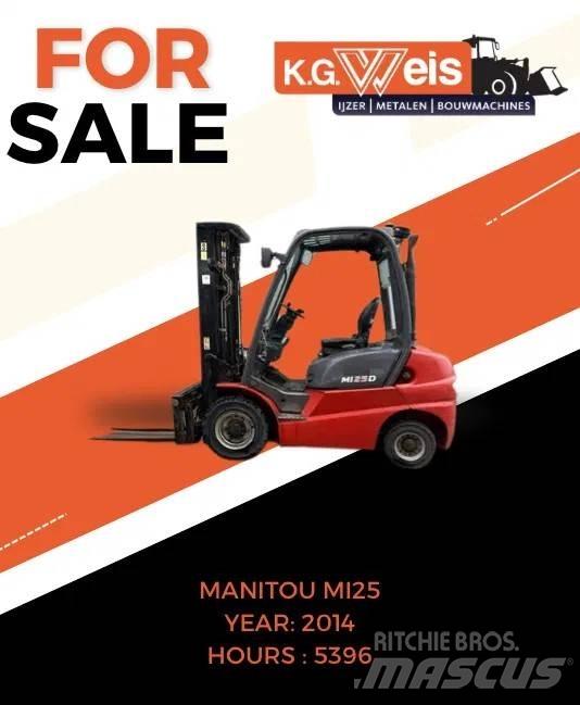 Manitou MI25 Diesel trucks