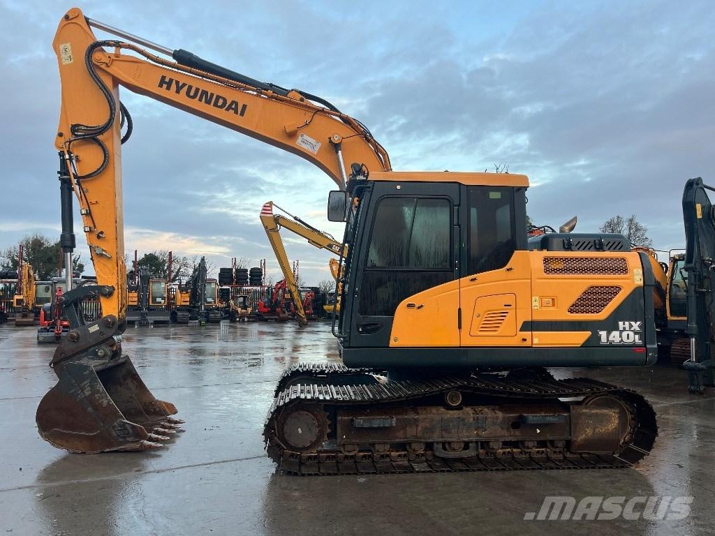Hyundai HX140L Crawler excavators