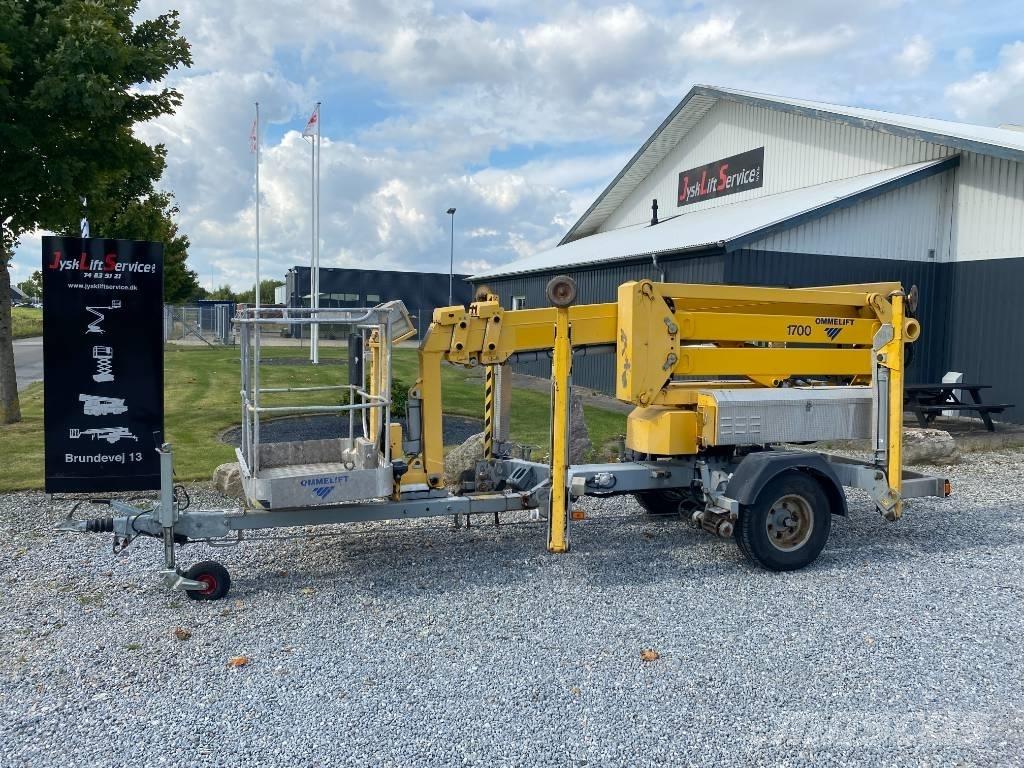 Omme 1700 EBX Trailer mounted aerial platforms