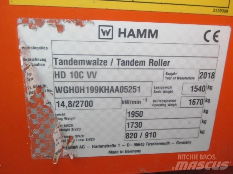 Hamm HD 10 C VV Twin drum rollers