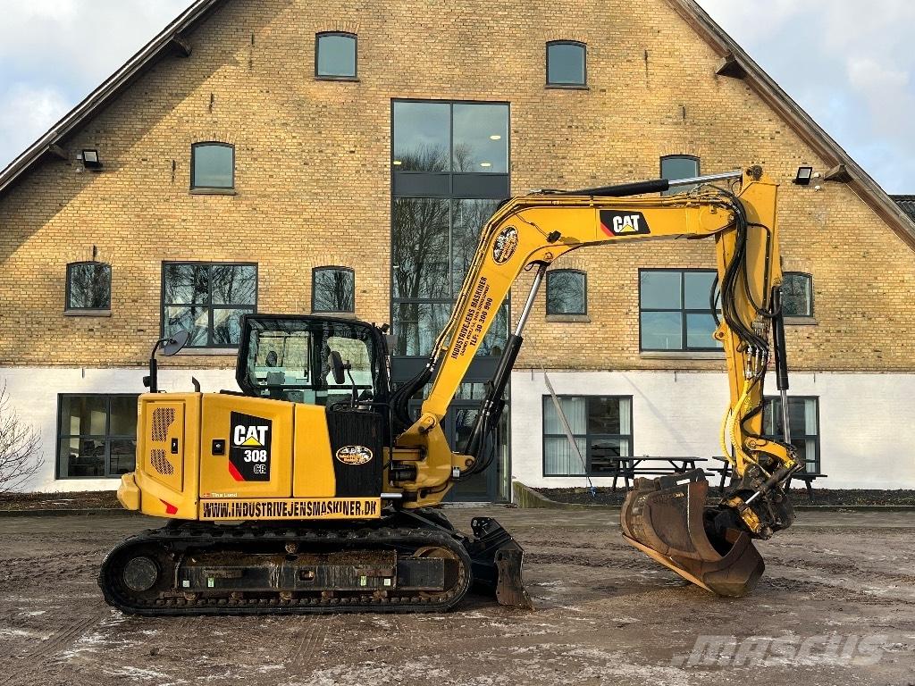 CAT 308 CR Midi excavators  7t - 12t