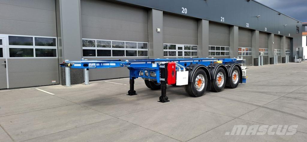 D-tec CC-20-3-T Containerframe semi-trailers