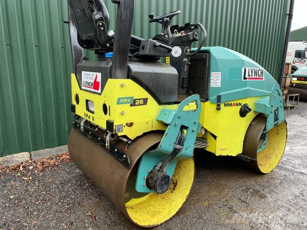 Ammann ARX 26 Twin drum rollers