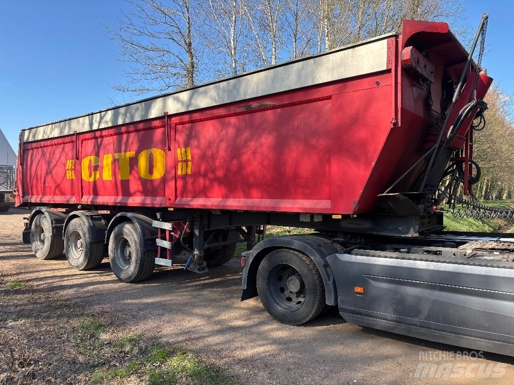 AJK Stuuras kieper Tipper semi-trailers
