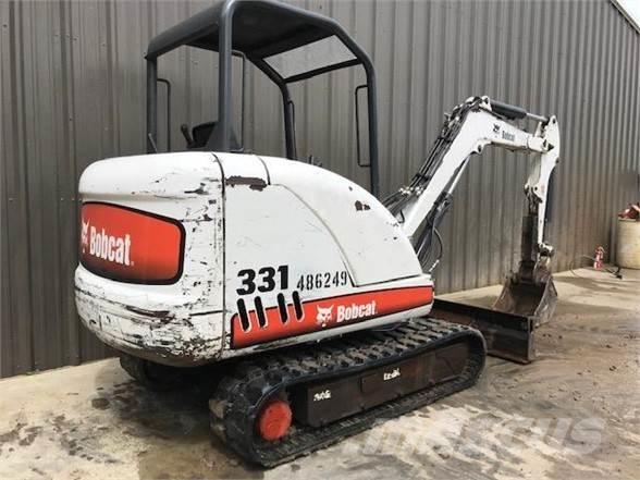Bobcat 331G Mini excavators < 7t (Mini diggers)