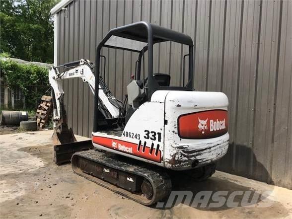 Bobcat 331G Mini excavators < 7t (Mini diggers)