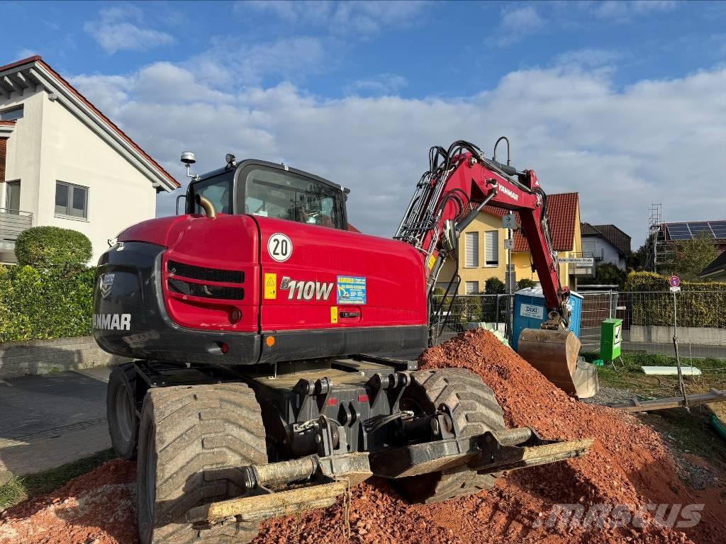 Yanmar B 110 W Wheeled excavators