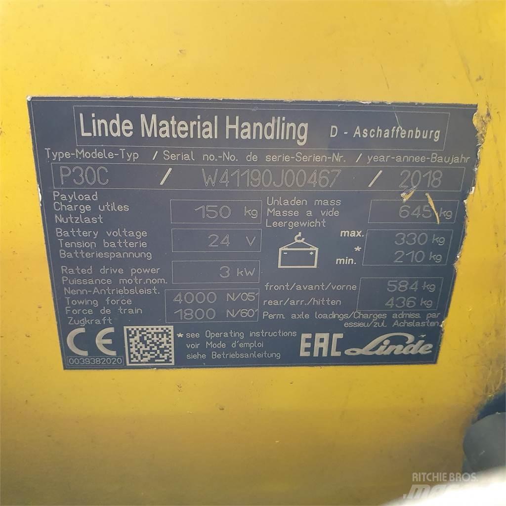 Linde P30C Towing trucks