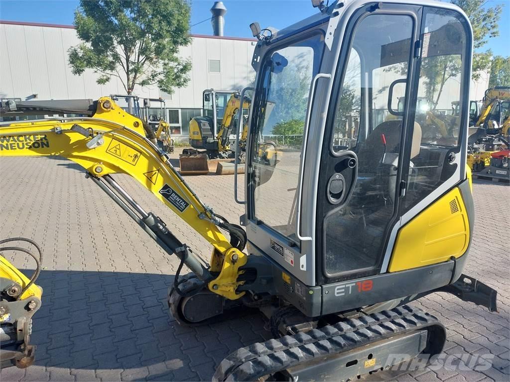 Wacker Neuson ET18 Crawler excavators