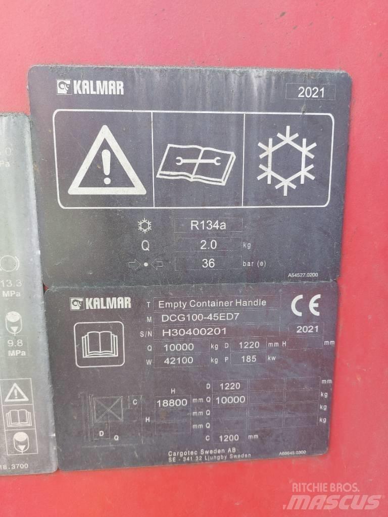 Kalmar DCG100-45ED7 Container handlers