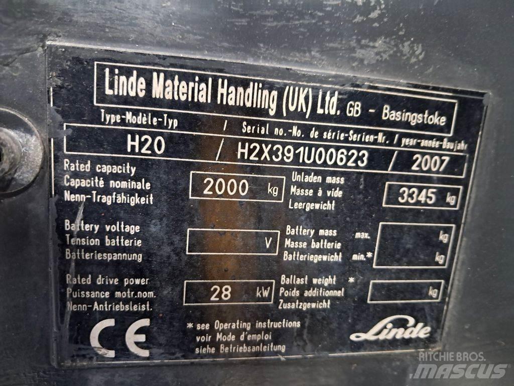 Linde H20T LPG trucks