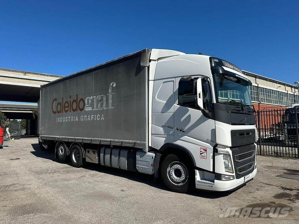 Volvo FH 460 Curtainsider trucks