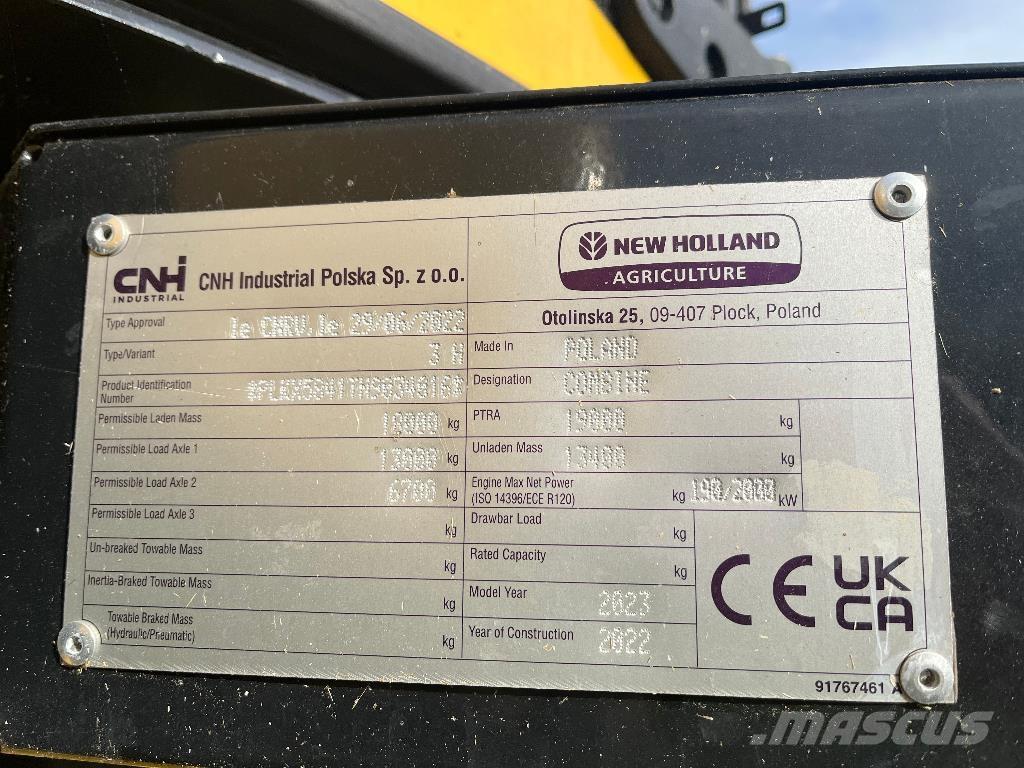 New Holland CX5.80 Combine harvesters
