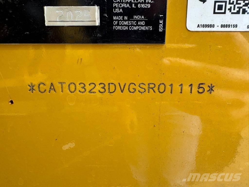 CAT 323D3 Crawler excavators
