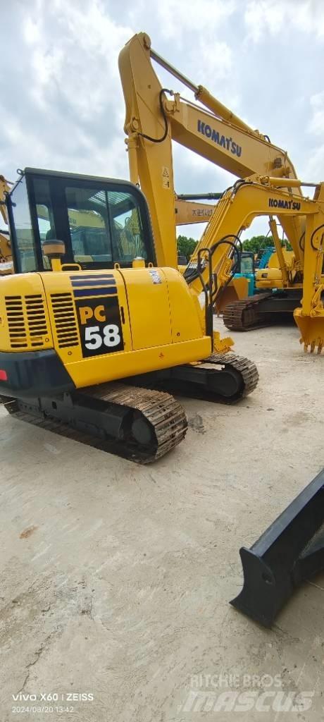 Komatsu PC 58 Mini excavators < 7t (Mini diggers)