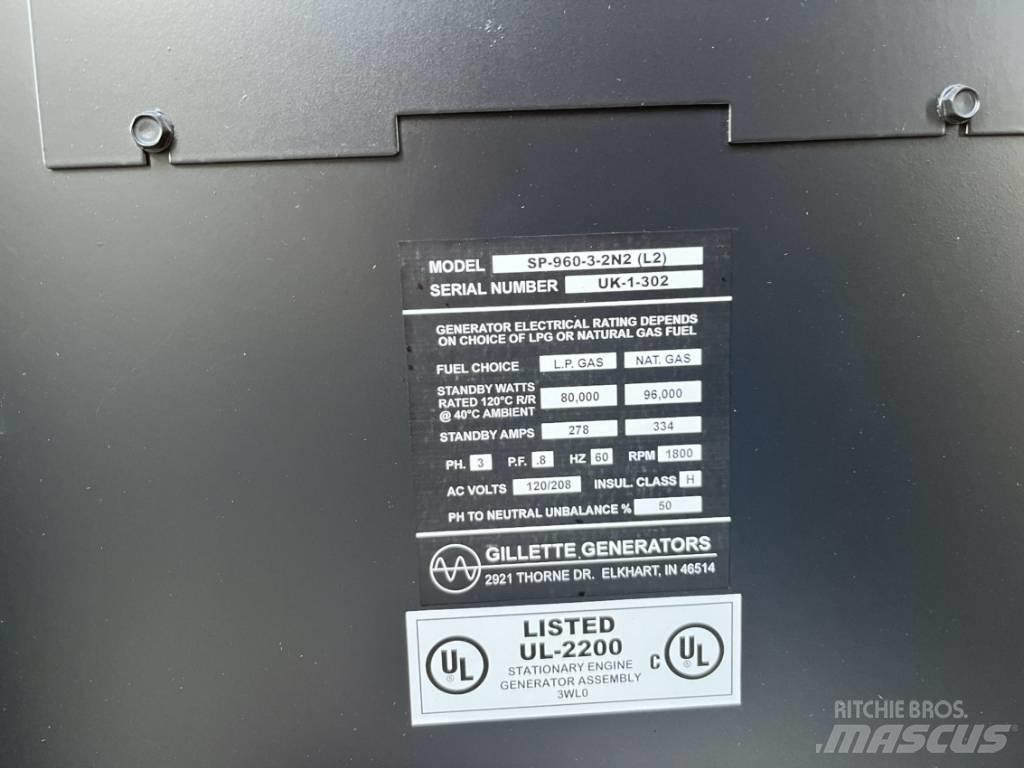  GILLETTE  SP-960 Diesel Generators