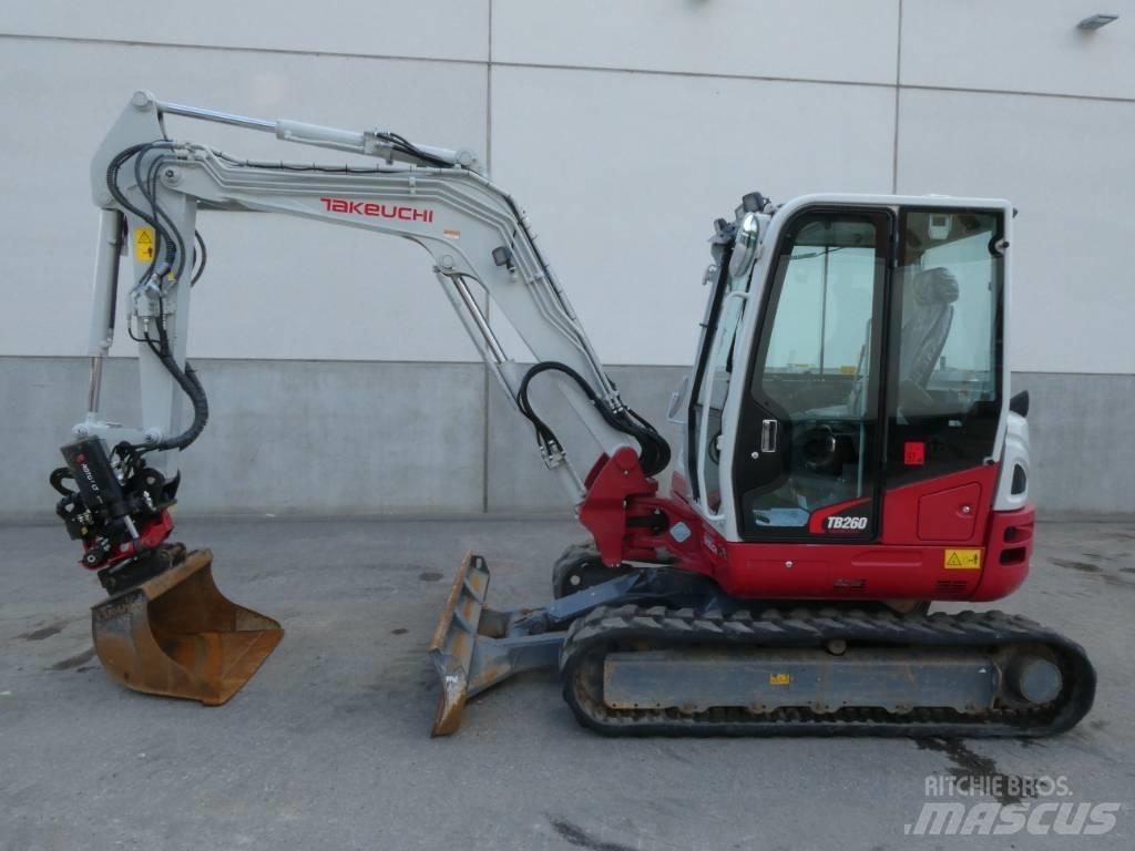 Takeuchi TB260 Mini excavators < 7t (Mini diggers)