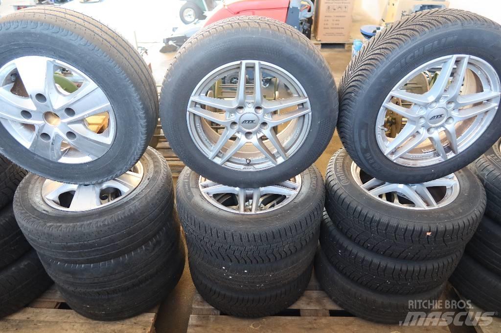  ALU FÆLGE med dæk Tyres, wheels and rims