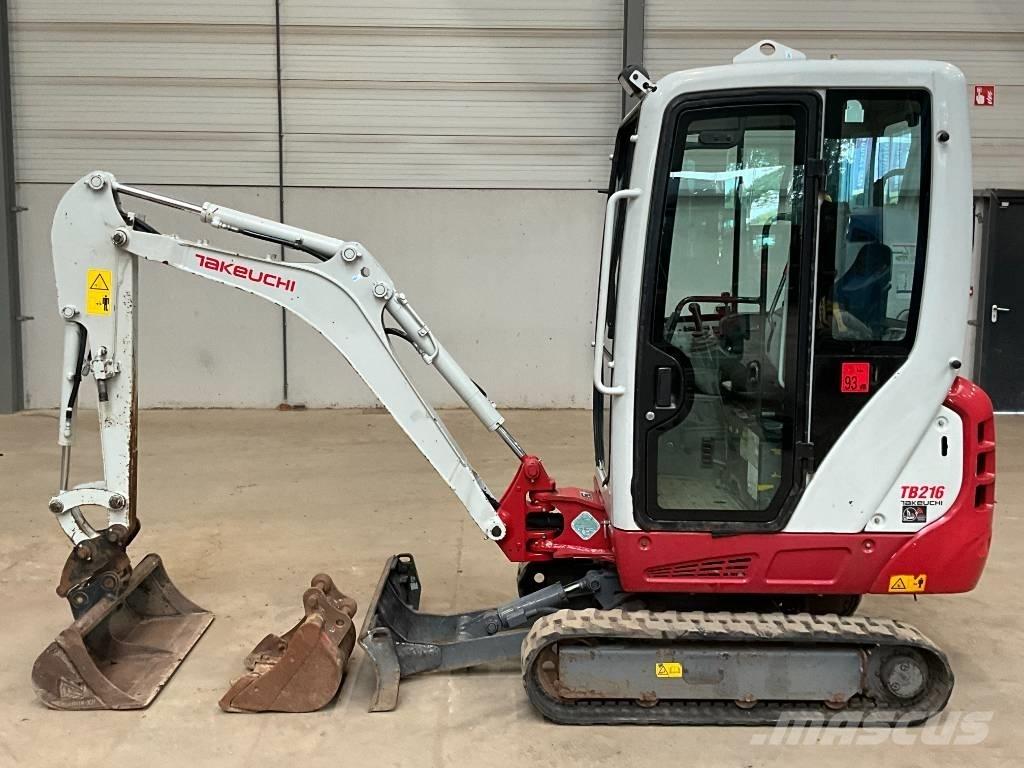Takeuchi TB 216 Mini excavators < 7t (Mini diggers)
