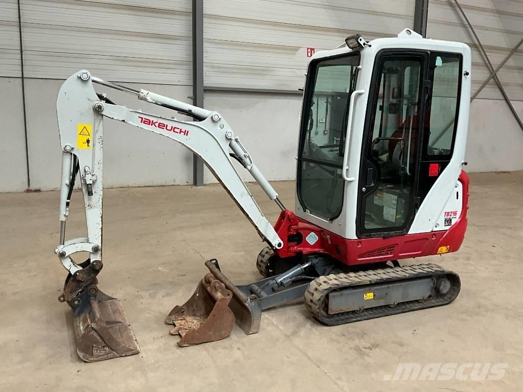 Takeuchi TB 216 Mini excavators < 7t (Mini diggers)