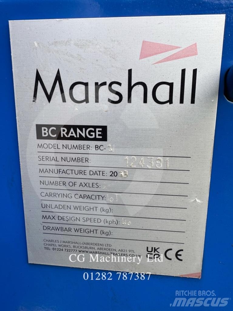 Marshall BC21 Bale trailers