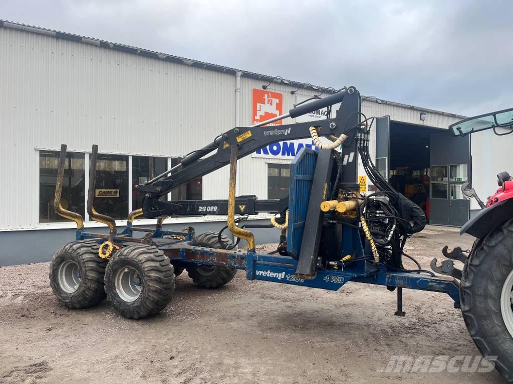 Vreten 1200 4wd Forest trailers