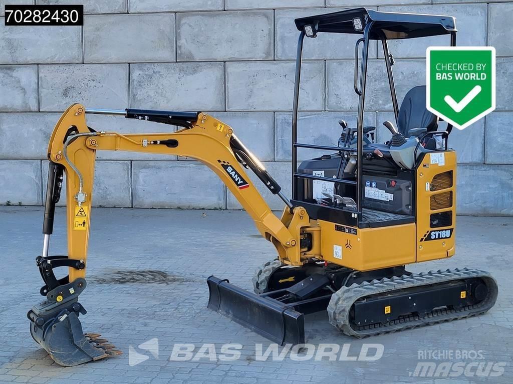 Sany SY18U Mini excavators < 7t (Mini diggers)