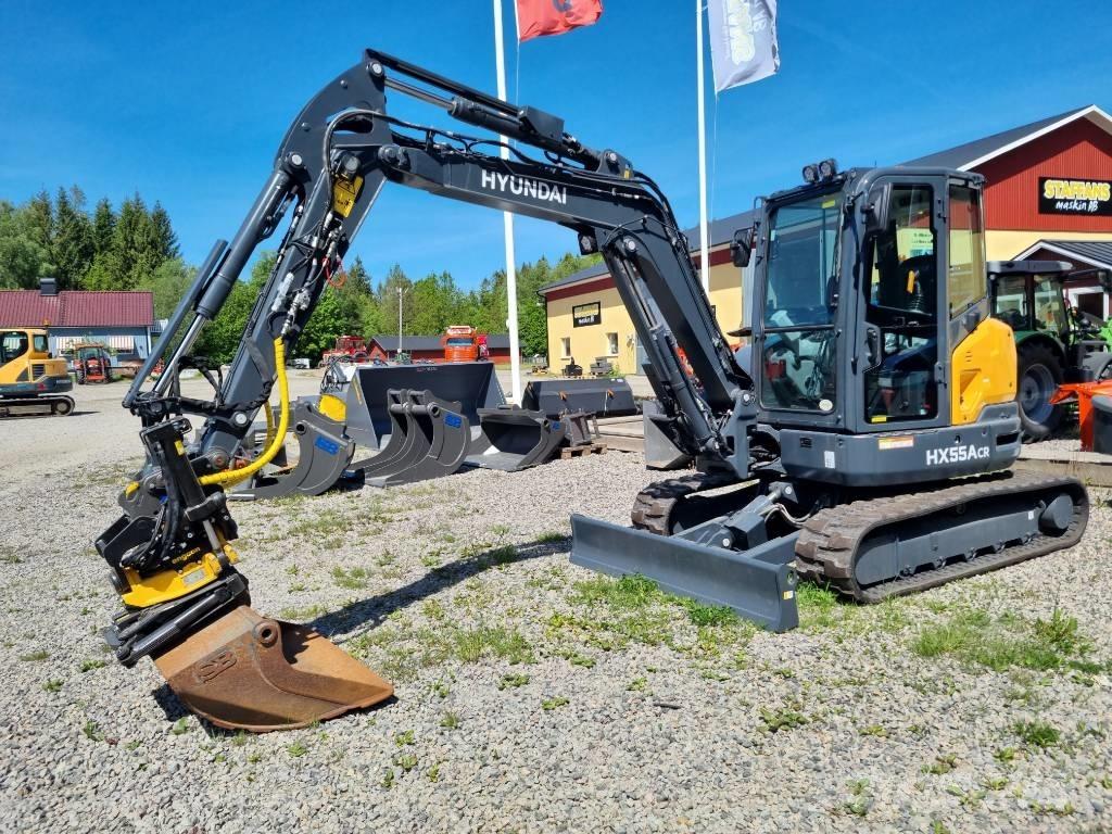 Hyundai HX 55 ACR Mini excavators < 7t (Mini diggers)