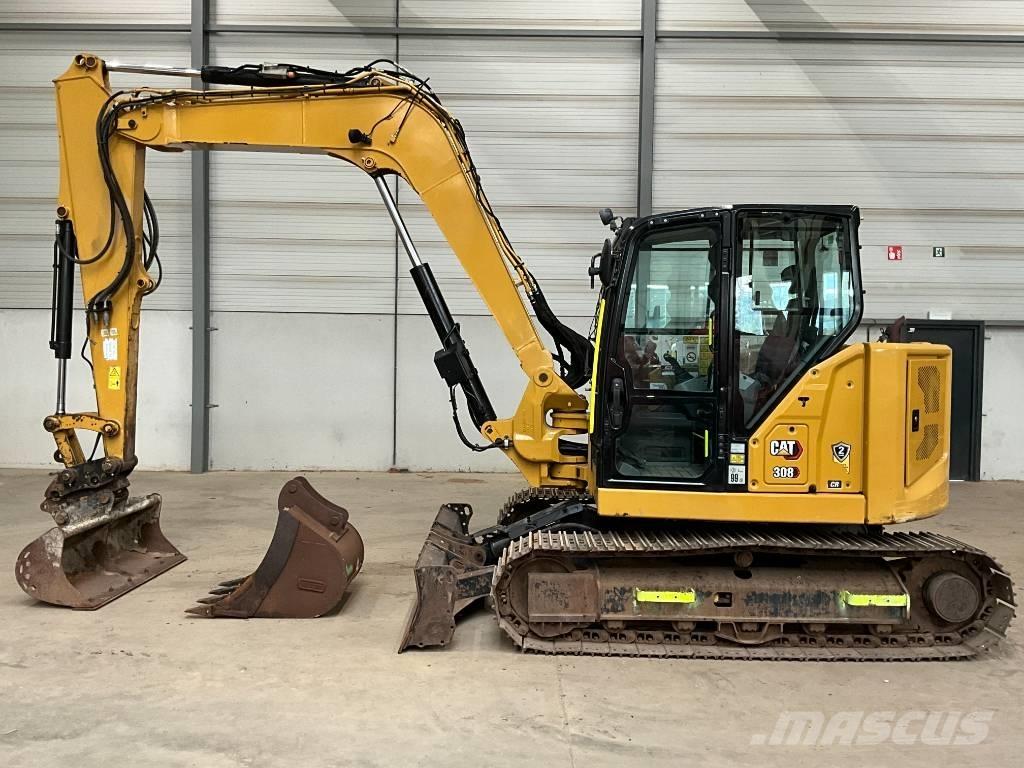 CAT 308 CR Midi excavators  7t - 12t