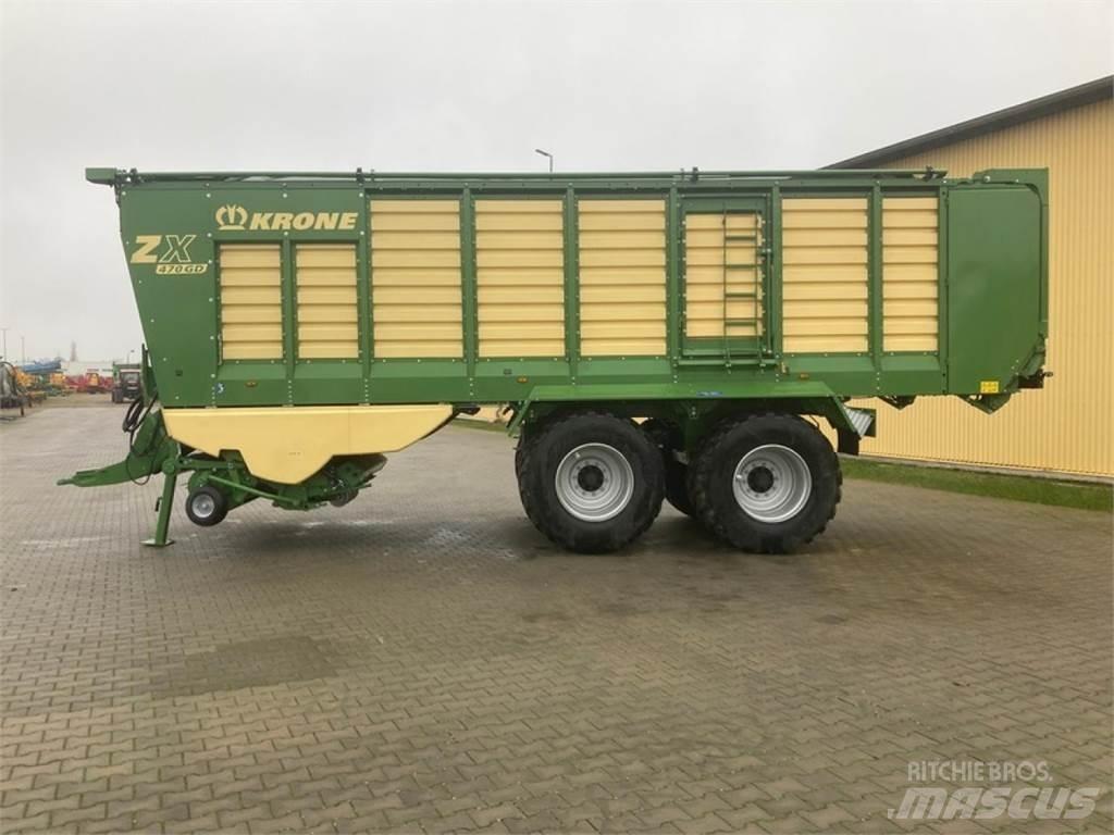 Krone ZX470GD Self loading trailers