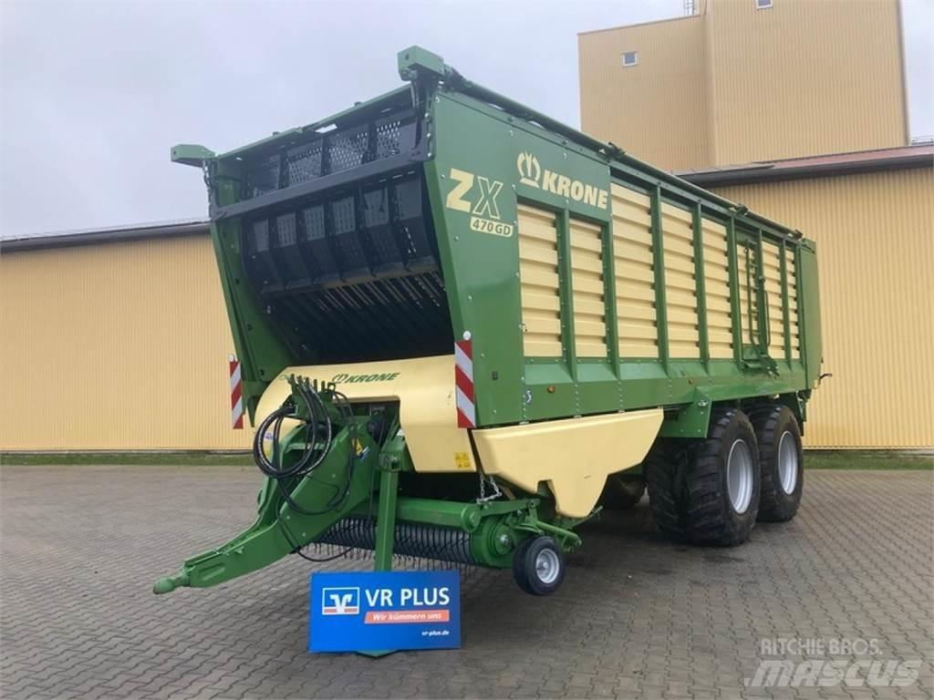 Krone ZX470GD Self loading trailers