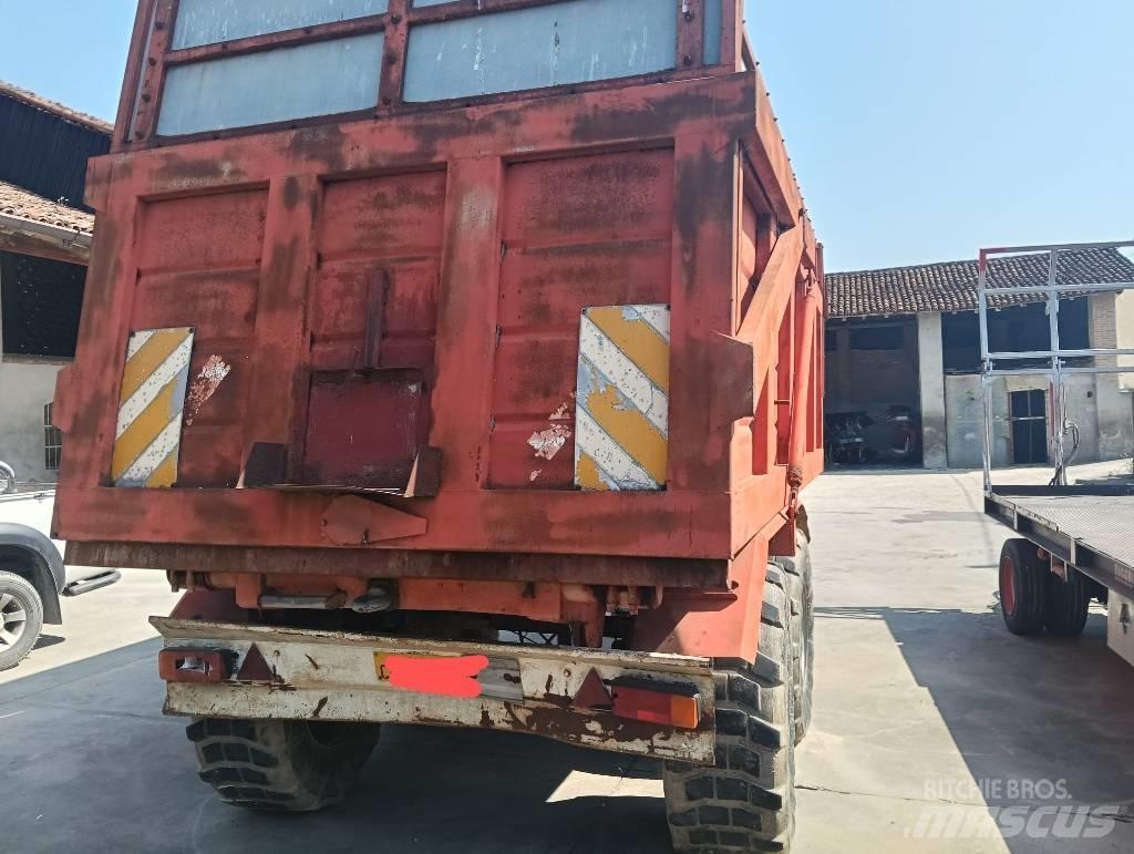 Casella 2 assi Tipper trailers