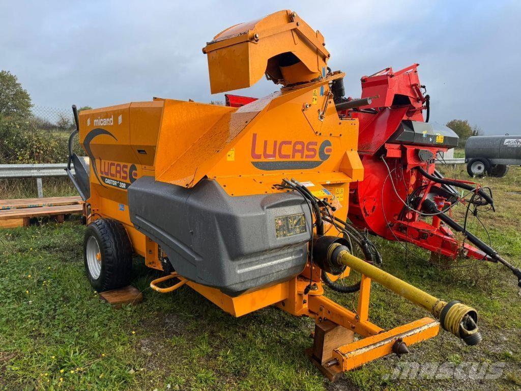 Lucas Castor+ 30R Bale shredders, cutters and unrollers